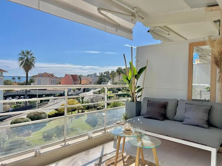 Apartment Studio 3 Etoiles Vue Mer - Terrasse - Plage Vallauris