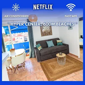 Appartement Le Provençale : Plages, Balcon, Clim, Vallauris